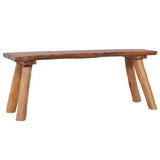 Banc de jardin 120 cm Bois de teck solide