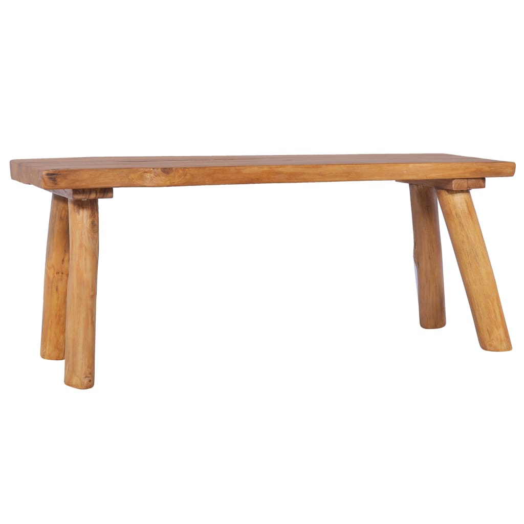 Banc de jardin 120 cm Bois de teck solide