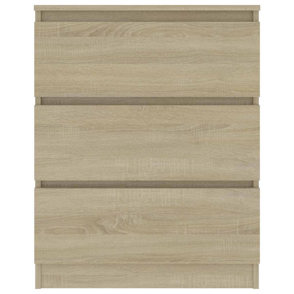 Sideboard Sonoma oak 60x35x76 cm Engineered wood