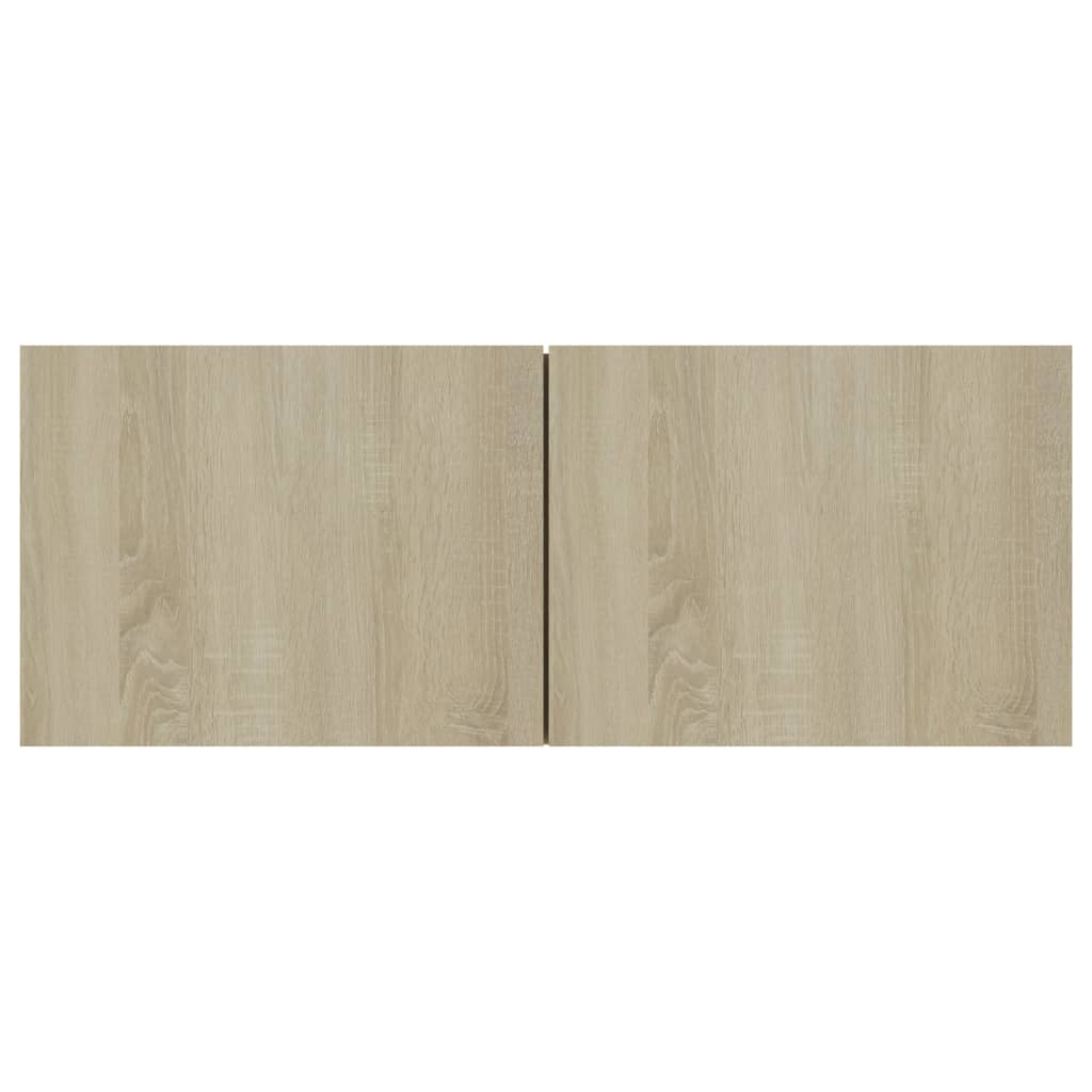 Meuble TV Chêne sonoma 80x30x30 cm Bois d’ingénierie