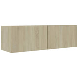 Meuble TV Chêne sonoma 100x30x30 cm Bois d’ingénierie