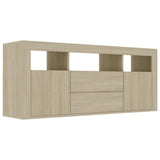 Meuble TV Chêne sonoma 120x30x50 cm Bois d'ingénierie