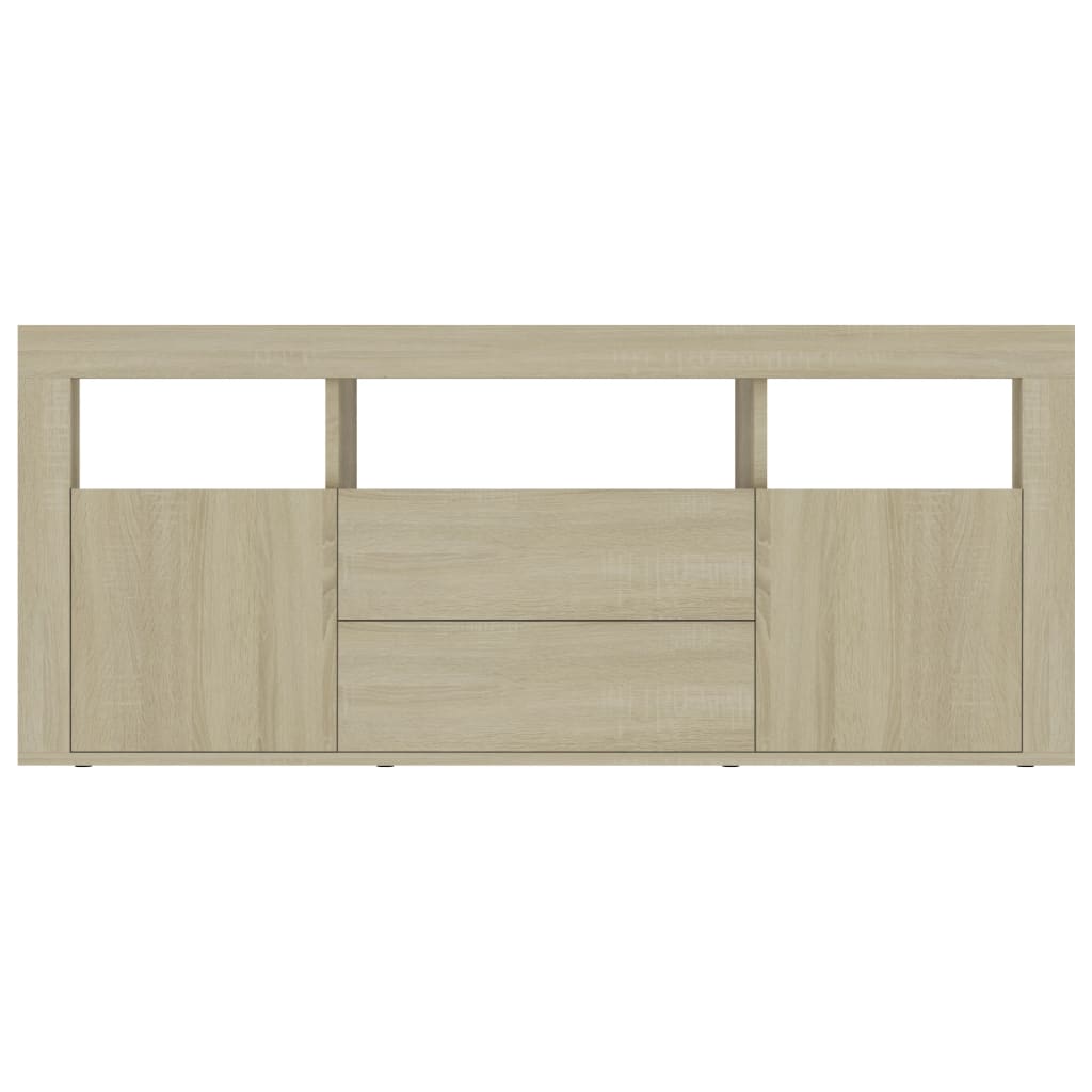 Meuble TV Chêne sonoma 120x30x50 cm Bois d'ingénierie