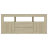 Meuble TV Chêne sonoma 120x30x50 cm Bois d'ingénierie