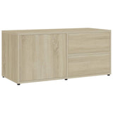 Meuble TV Chêne sonoma 80x34x36 cm Bois d'ingénierie