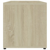 Meuble TV Chêne sonoma 80x34x36 cm Bois d'ingénierie