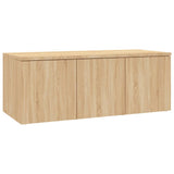 Meuble TV Chêne sonoma 80x34x30 cm Bois d'ingénierie