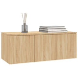 Meuble TV Chêne sonoma 80x34x30 cm Bois d'ingénierie