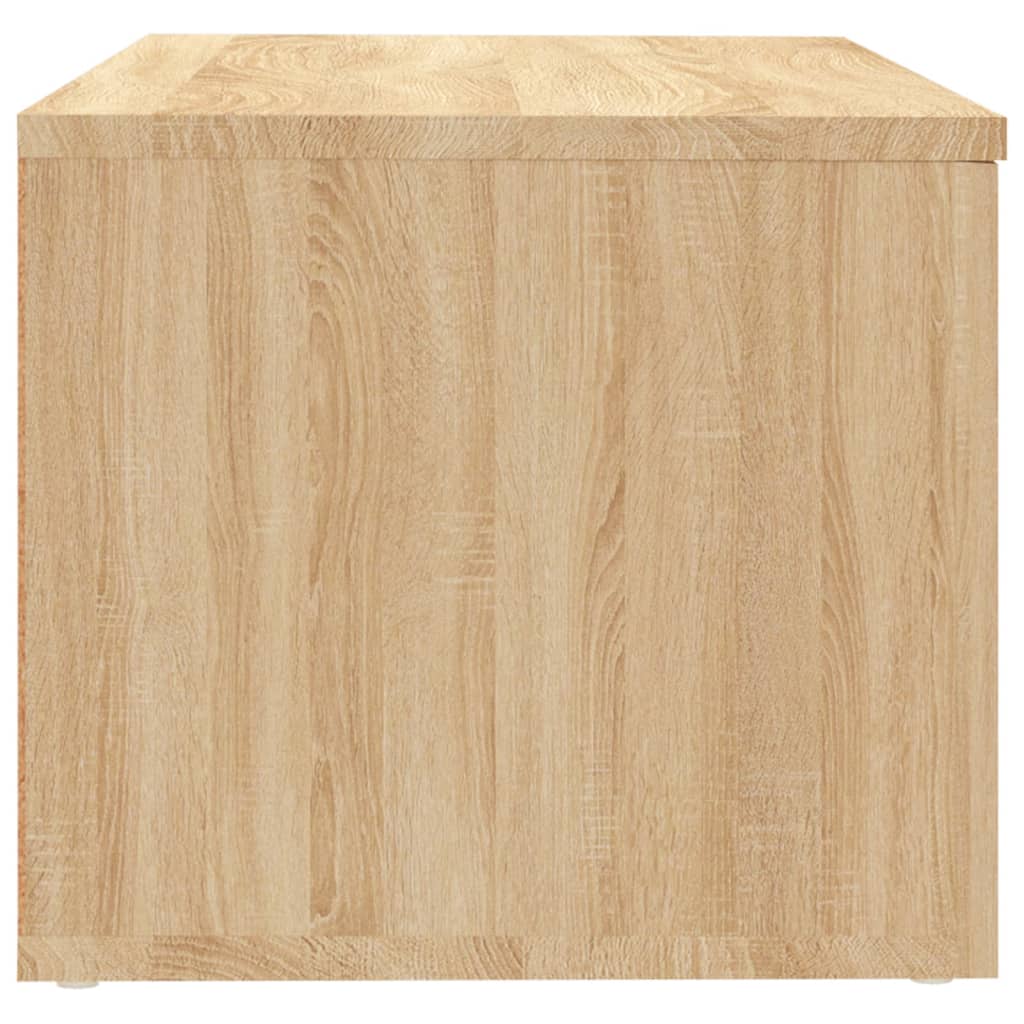 Meuble TV Chêne sonoma 80x34x30 cm Bois d'ingénierie