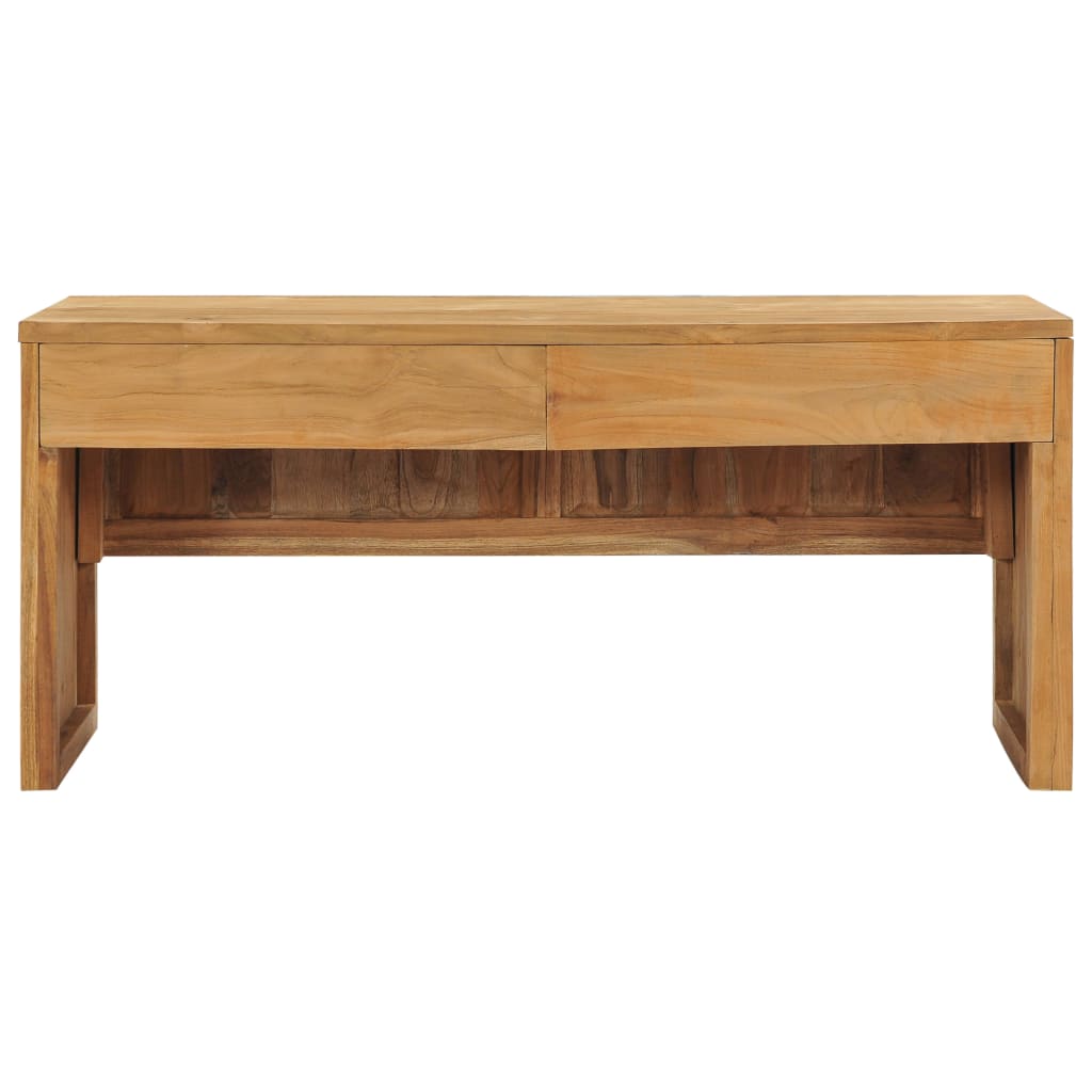 Meuble TV 100x35x45 cm Bois de teck massif