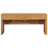 Meuble TV 100x35x45 cm Bois de teck massif