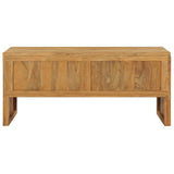 Meuble TV 100x35x45 cm Bois de teck massif