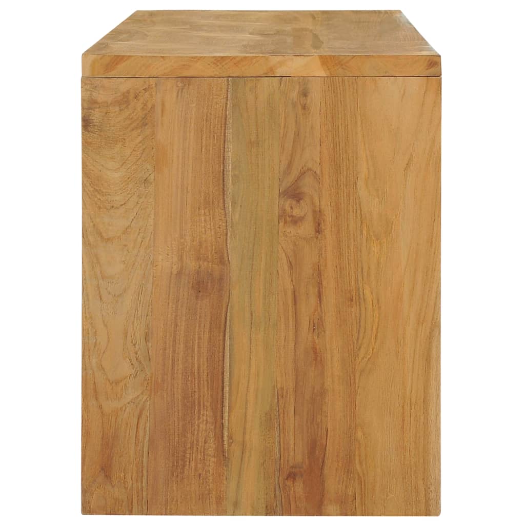 Meuble TV 100x35x45 cm Bois de teck massif