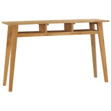 Table console 120x35x75 cm Bois de teck massif