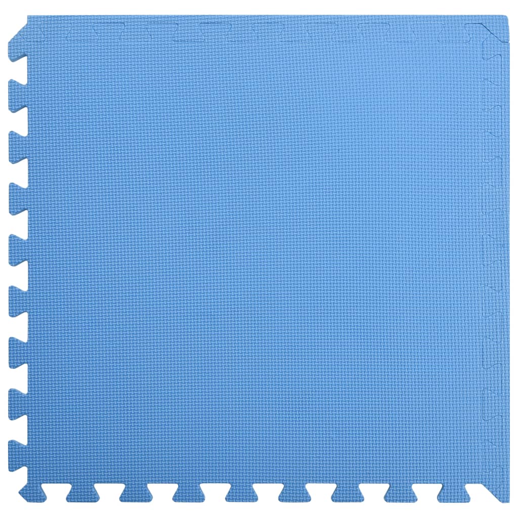 Tapis de sol 6 pcs 2,16 ㎡ EVA Mousse Bleu