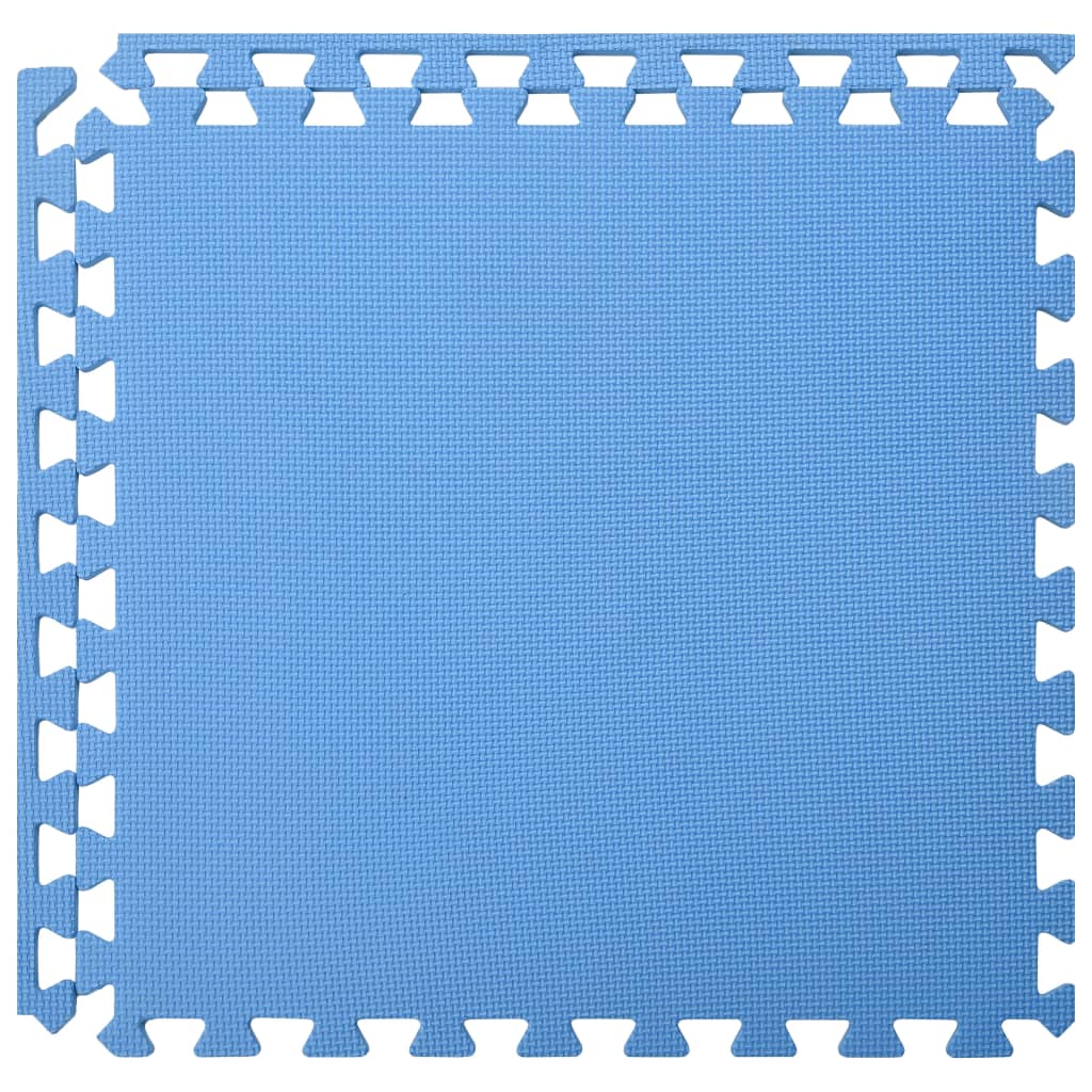 Tapis de sol 6 pcs 2,16 ㎡ EVA Mousse Bleu