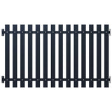 Anthracite fence panel 170.5x100 cm Powder coated steel