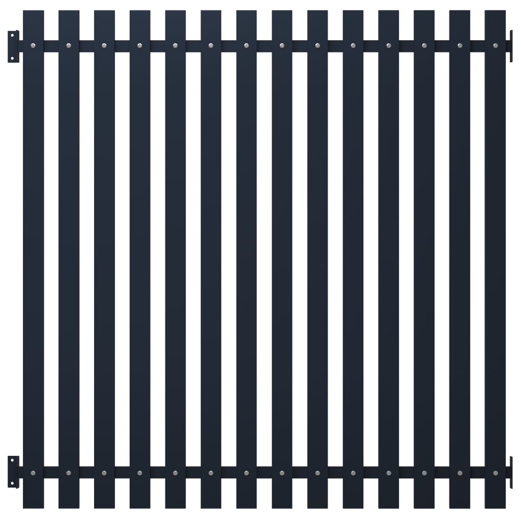 Anthracite fence panel 170.5x170 cm Powder coated steel