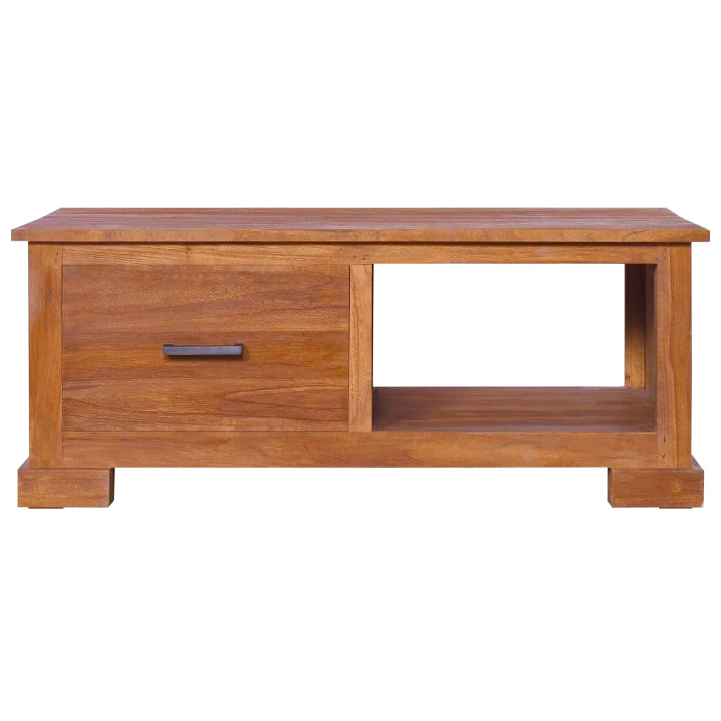 Meuble TV 90x50x37 cm Bois de teck massif