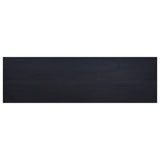 Meuble TV Café noir clair 100x30x45 cm Bois d'acajou massif