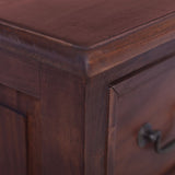 Commode Marron classique Bois d'acajou massif