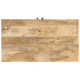 Couchtisch 90x50x35 cm Massives Mangoholz