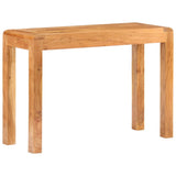 Table console 110x40x76cm Bois d'acacia massif et finition miel