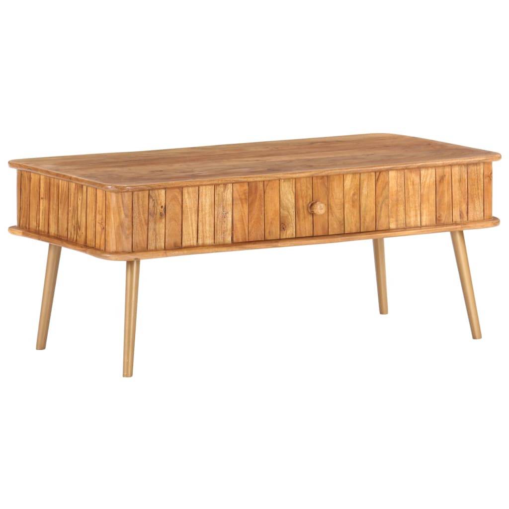 Table basse 100x50x40 cm Bois d'acacia massif