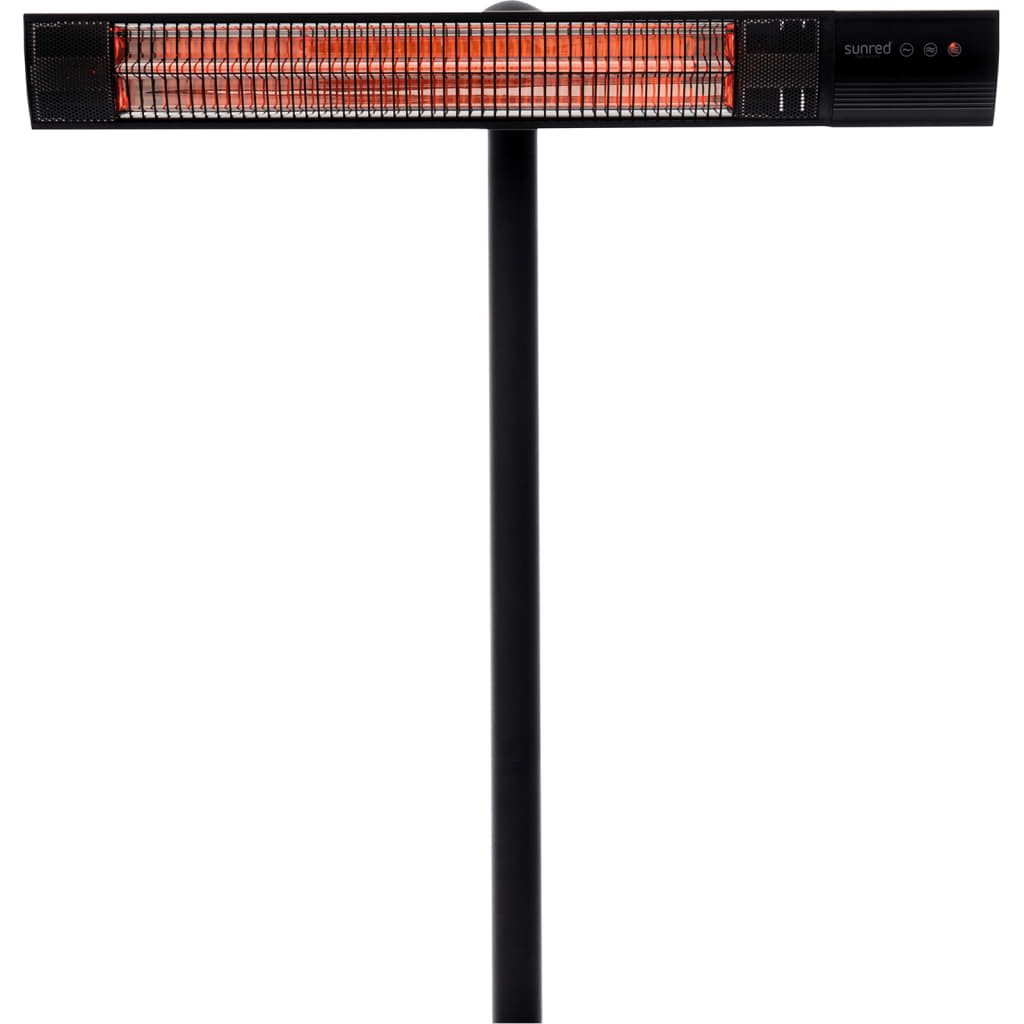 Sunred Chauffage sur pied Royal Diamond Dark 2500 W Noir