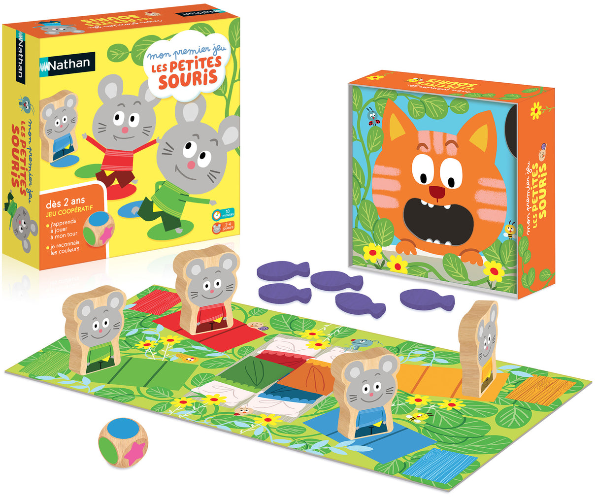 NATHAN - Mon Premier Jeu les Petites Souris - Jeu de Société