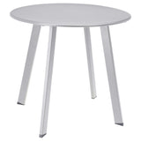 ProGarden Table d'appoint 50x45 cm gris mat