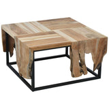 Ambiance Teak Beistelltisch 65x65x35 cm