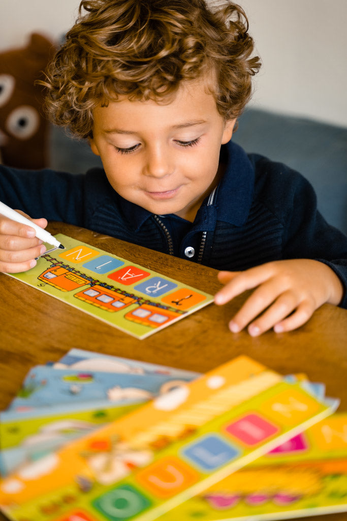 Jeu d'écriture NATHAN La Petite Ecole - J'écris les Mots - Apprentissage progressif - Des 4 ans