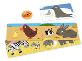 Jeu d'association NATHAN La Petite Ecole - Mamans et Bébés - Bébé Animaux - Mixte - A partir de 3 ans