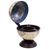 Support de vin globe de dessus de table Bois d'eucalyptus Vert