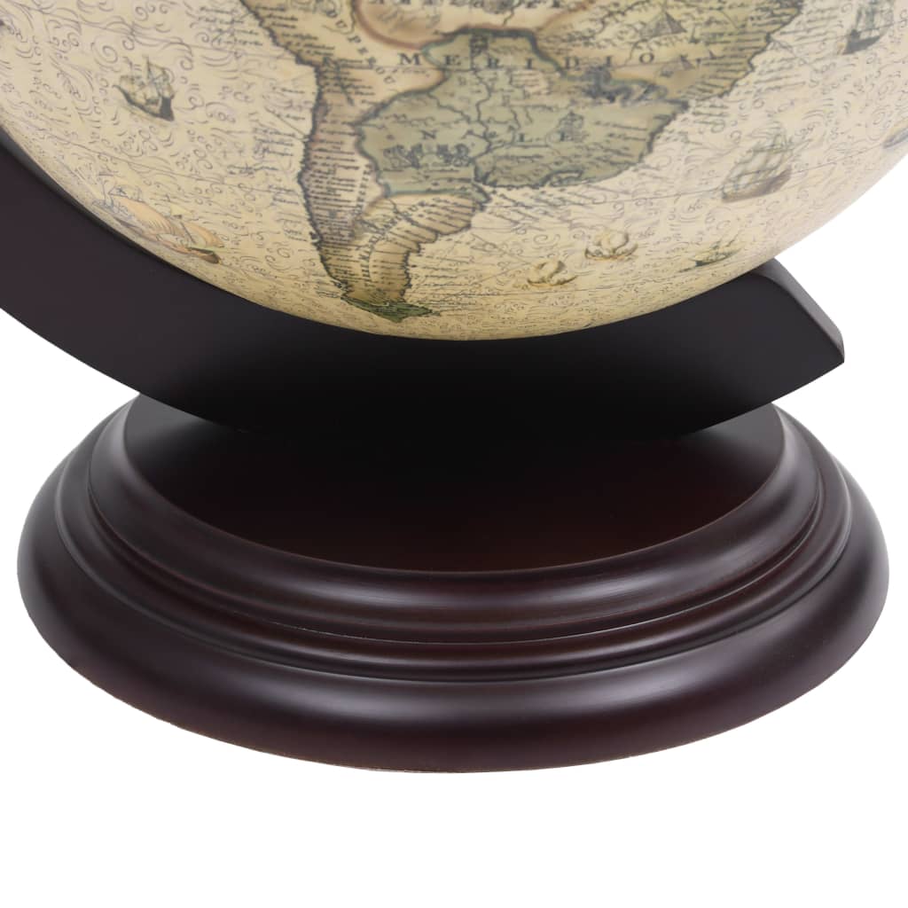 Support de vin globe de dessus de table Bois d'eucalyptus Vert