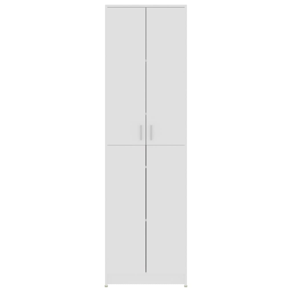 Garde-robe de couloir Blanc 55x25x189 cm Bois d'ingénierie