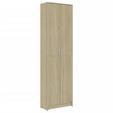 Garde-robe de couloir Chêne sonoma 55x25x189 cm Bois ingénierie