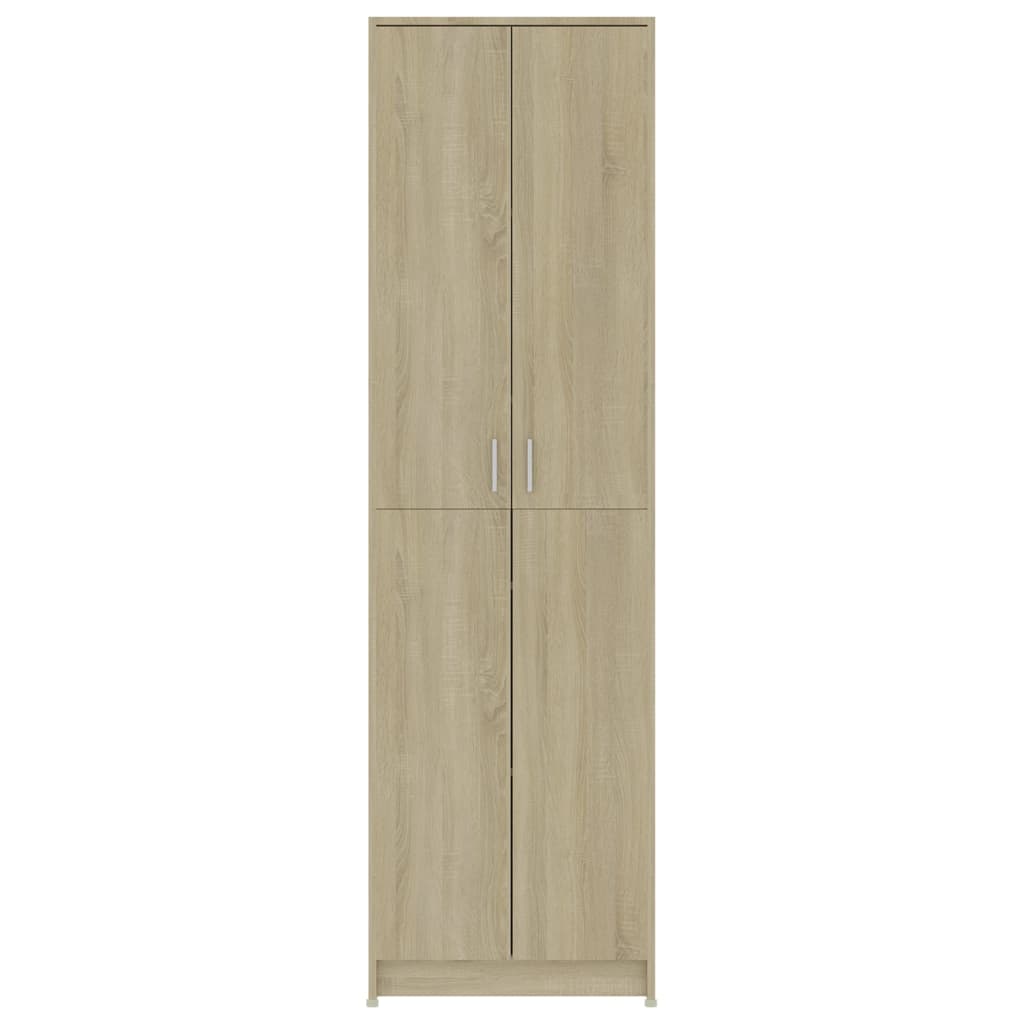 Garde-robe de couloir Chêne sonoma 55x25x189 cm Bois ingénierie