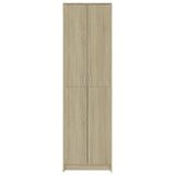 Garde-robe de couloir Chêne sonoma 55x25x189 cm Bois ingénierie