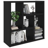 Wall shelf Black 45.1x16x45.1 cm Engineered wood