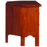 Meuble TV Marron classique 100x40x45 cm Bois d'acajou massif