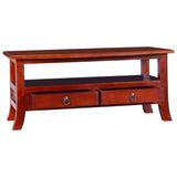 Table basse Marron classique 90x50x40 cm Bois d'acajou massif