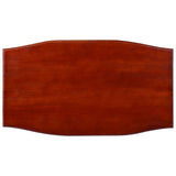 Table basse Marron classique 90x50x40 cm Bois d'acajou massif