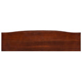 Table console Marron classique 120x30x75cm Bois d'acajou massif