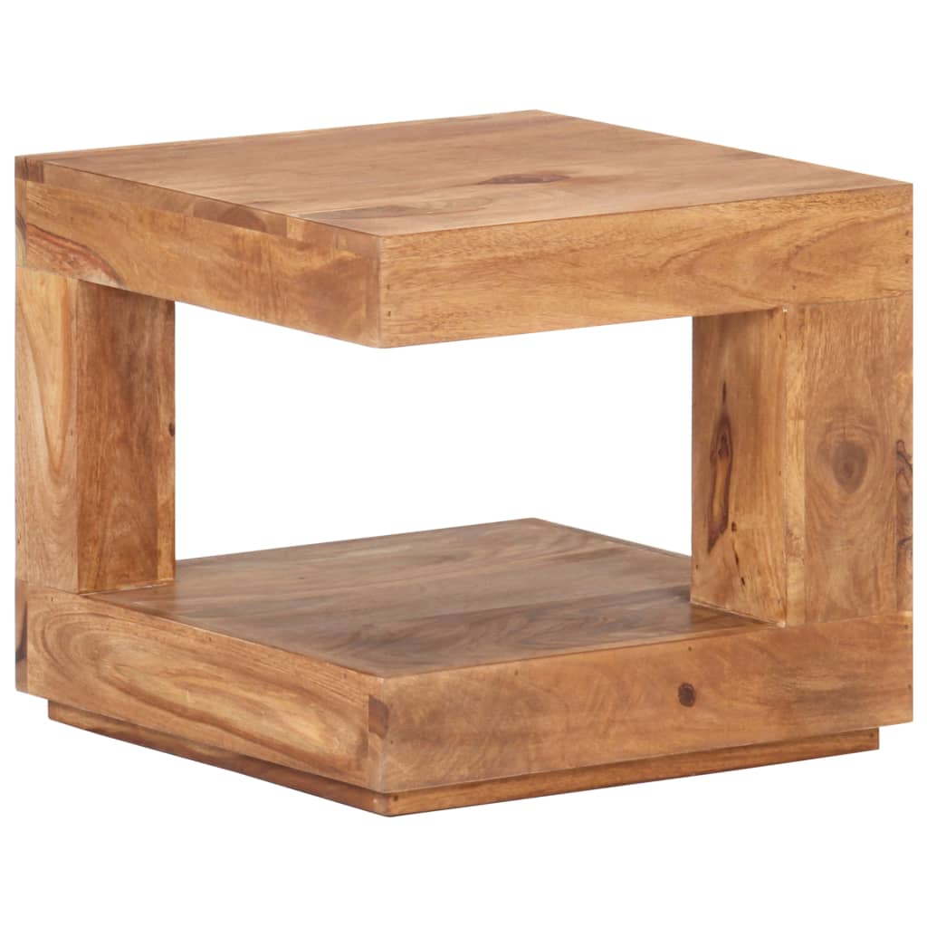 Coffee table 45x45x40 cm Solid acacia wood