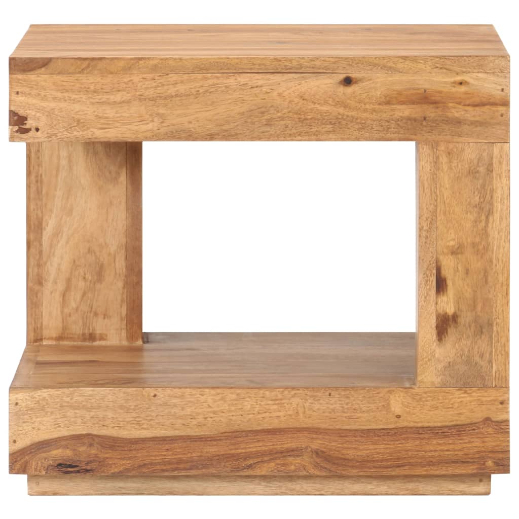 Table basse 45x45x40 cm Bois d'acacia massif