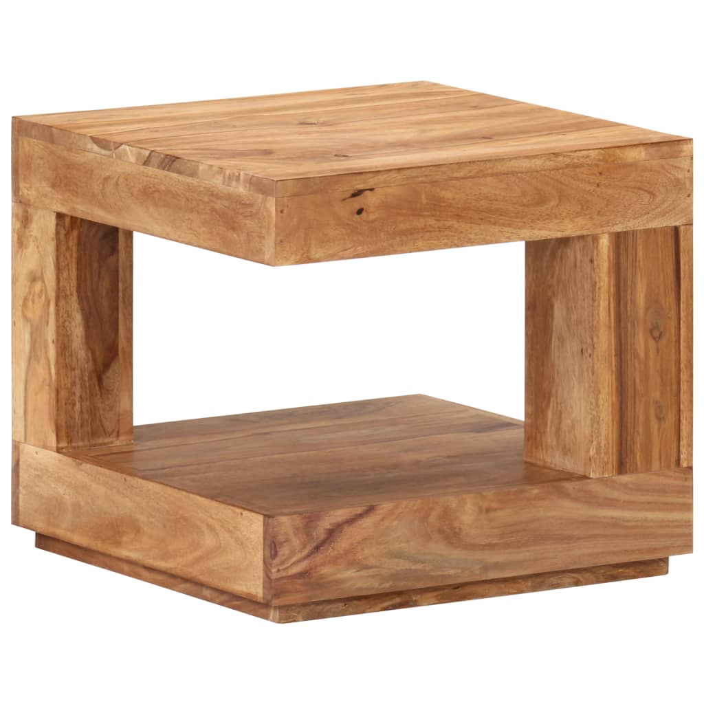 Coffee table 45x45x40 cm Solid acacia wood