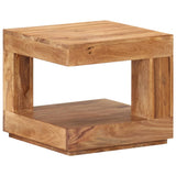 Table basse 45x45x40 cm Bois d'acacia massif