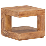 Table basse 45x45x40 cm Bois d'acacia massif